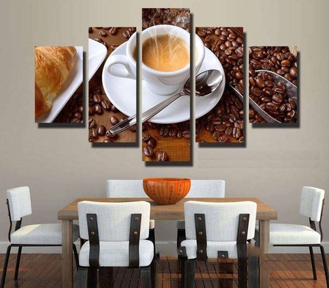 Tranh Quán Cà Phê - Coffee Shop | Tranh Ngọc Việt - Đắk Lắk | Tranh Ngọc Việt - Xưởng Tranh Đẹp Buôn Ma Thuột (BMT) DakLak