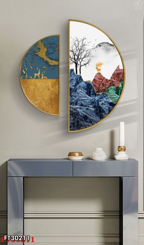 Tranh Bán Nguyệt Mới | Tranh Ngọc Việt - Đắk Lắk | Tranh Ngọc Việt - Xưởng Tranh Đẹp Buôn Ma Thuột (BMT) DakLak