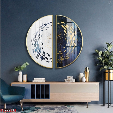 Tranh Bán Nguyệt Mới | Tranh Ngọc Việt - Đắk Lắk | Tranh Ngọc Việt - Xưởng Tranh Đẹp Buôn Ma Thuột (BMT) DakLak