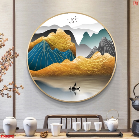 Tranh Tròn Tráng Gương Đẹp | Tranh Ngọc Việt - Đắk Lắk | Tranh Ngọc Việt - Xưởng Tranh Đẹp Buôn Ma Thuột (BMT) DakLak