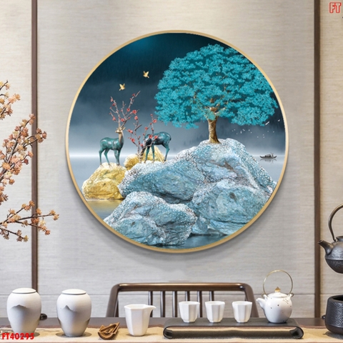 Tranh Tròn Tráng Gương Đẹp | Tranh Ngọc Việt - Đắk Lắk | Tranh Ngọc Việt - Xưởng Tranh Đẹp Buôn Ma Thuột (BMT) DakLak