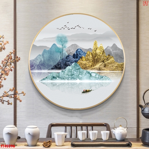 Tranh Tròn Tráng Gương Đẹp | Tranh Ngọc Việt - Đắk Lắk | Tranh Ngọc Việt - Xưởng Tranh Đẹp Buôn Ma Thuột (BMT) DakLak