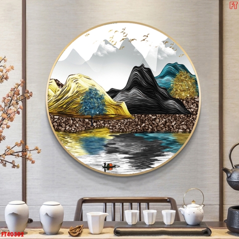 Tranh Tròn Tráng Gương Đẹp | Tranh Ngọc Việt - Đắk Lắk | Tranh Ngọc Việt - Xưởng Tranh Đẹp Buôn Ma Thuột (BMT) DakLak