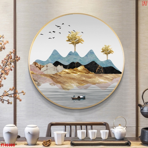 Tranh Tròn Tráng Gương Đẹp | Tranh Ngọc Việt - Đắk Lắk | Tranh Ngọc Việt - Xưởng Tranh Đẹp Buôn Ma Thuột (BMT) DakLak