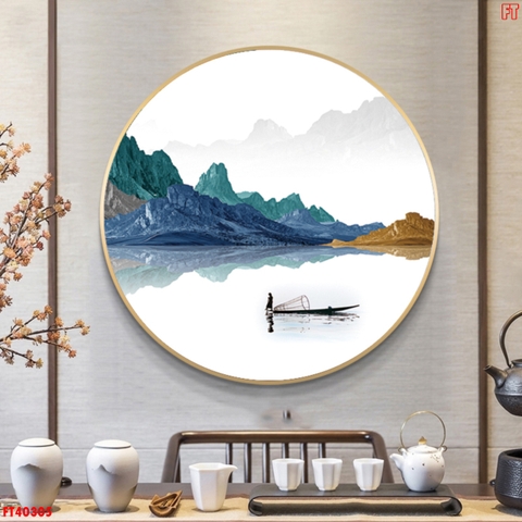 Tranh Tròn Tráng Gương Đẹp | Tranh Ngọc Việt - Đắk Lắk | Tranh Ngọc Việt - Xưởng Tranh Đẹp Buôn Ma Thuột (BMT) DakLak