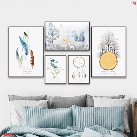 Tranh Bộ Nhiều Tấm | Tranh Ngọc Việt - Đắk Lắk | Tranh Ngọc Việt - Xưởng Tranh Đẹp Buôn Ma Thuột (BMT) DakLak