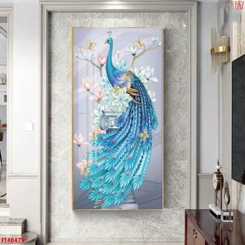 Tranh Chim Công Đẹp | Tranh Ngọc Việt - Đắk Lắk | Tranh Ngọc Việt - Xưởng Tranh Đẹp Buôn Ma Thuột (BMT) DakLak