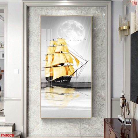 Tranh Thuận Buồm Xuôi Gió | Tranh Ngọc Việt - Đắk Lắk | Tranh Ngọc Việt - Xưởng Tranh Đẹp Buôn Ma Thuột (BMT) DakLak