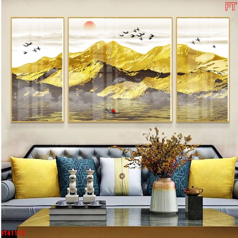 Tranh Phonh Cảnh Núi | Tranh Ngọc Việt - Đắk Lắk | Tranh Ngọc Việt - Xưởng Tranh Đẹp Buôn Ma Thuột (BMT) DakLak