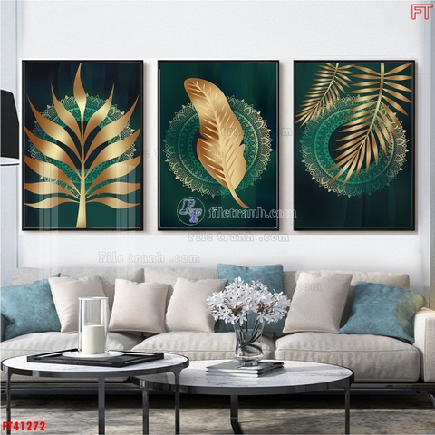 Tranh Lá Cây Nhiệt Đới | Tranh Ngọc Việt - Đắk Lắk | Tranh Ngọc Việt - Xưởng Tranh Đẹp Buôn Ma Thuột (BMT) DakLak