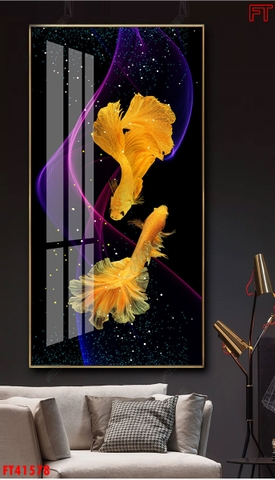 Tranh Cá Phong Thủy | Tranh Ngọc Việt - Đắk Lắk | Tranh Ngọc Việt - Xưởng Tranh Đẹp Buôn Ma Thuột (BMT) DakLak