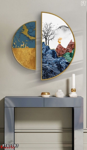 Tranh Bán Nguyệt Mới | Tranh Ngọc Việt - Đắk Lắk | Tranh Ngọc Việt - Xưởng Tranh Đẹp Buôn Ma Thuột (BMT) DakLak