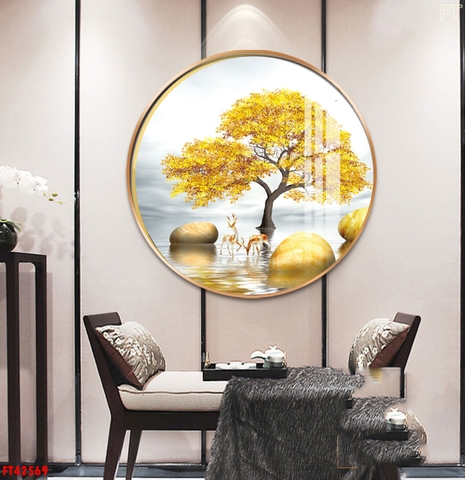 Tranh Tròn Tráng Gương Đẹp | Tranh Ngọc Việt - Đắk Lắk | Tranh Ngọc Việt - Xưởng Tranh Đẹp Buôn Ma Thuột (BMT) DakLak