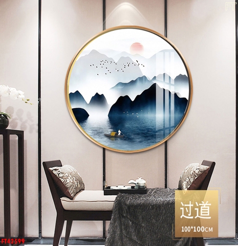 Tranh Tròn Tráng Gương Đẹp | Tranh Ngọc Việt - Đắk Lắk | Tranh Ngọc Việt - Xưởng Tranh Đẹp Buôn Ma Thuột (BMT) DakLak