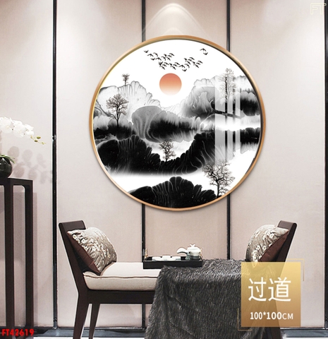 Tranh Tròn Tráng Gương Đẹp | Tranh Ngọc Việt - Đắk Lắk | Tranh Ngọc Việt - Xưởng Tranh Đẹp Buôn Ma Thuột (BMT) DakLak