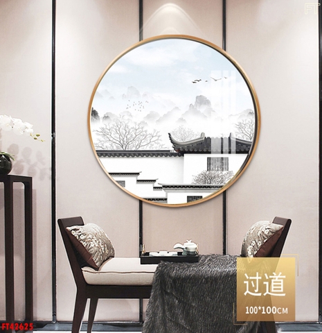 Tranh Tròn Tráng Gương Đẹp | Tranh Ngọc Việt - Đắk Lắk | Tranh Ngọc Việt - Xưởng Tranh Đẹp Buôn Ma Thuột (BMT) DakLak