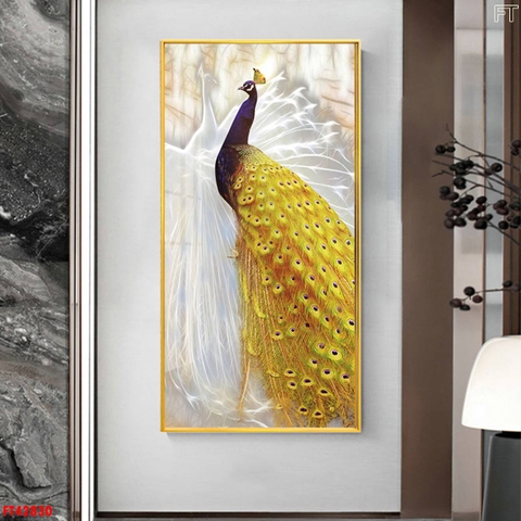 Tranh Chim Công Đẹp | Tranh Ngọc Việt - Đắk Lắk | Tranh Ngọc Việt - Xưởng Tranh Đẹp Buôn Ma Thuột (BMT) DakLak