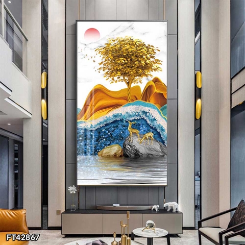 Tranh Hành Lang - Lối Vào Đẹp | Tranh Ngọc Việt - Đắk Lắk | Tranh Ngọc Việt - Xưởng Tranh Đẹp Buôn Ma Thuột (BMT) DakLak