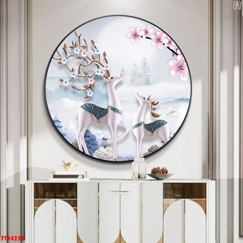 Tranh Tròn Tráng Gương Đẹp | Tranh Ngọc Việt - Đắk Lắk | Tranh Ngọc Việt - Xưởng Tranh Đẹp Buôn Ma Thuột (BMT) DakLak