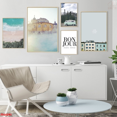 Tranh Bộ Nhiều Tấm | Tranh Ngọc Việt - Đắk Lắk | Tranh Ngọc Việt - Xưởng Tranh Đẹp Buôn Ma Thuột (BMT) DakLak