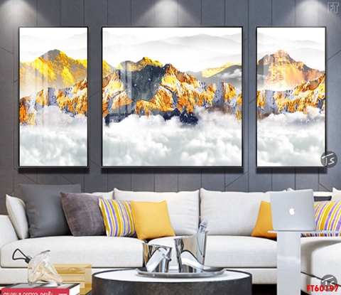 Tranh Phonh Cảnh Núi | Tranh Ngọc Việt - Đắk Lắk | Tranh Ngọc Việt - Xưởng Tranh Đẹp Buôn Ma Thuột (BMT) DakLak