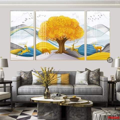 Tranh Cây Kim Tiền | Tranh Ngọc Việt - Đắk Lắk | Tranh Ngọc Việt - Xưởng Tranh Đẹp Buôn Ma Thuột (BMT) DakLak