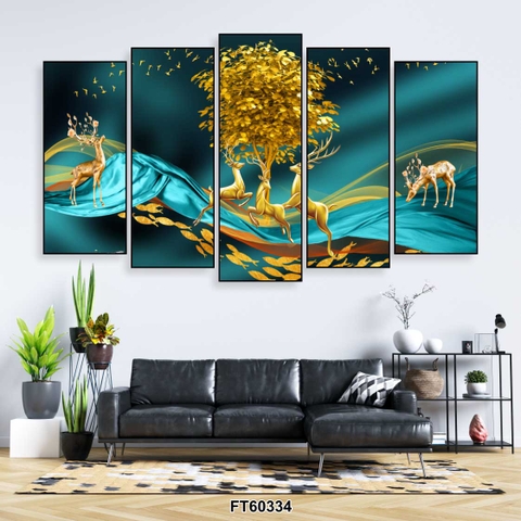 Bộ 5 Tranh Ghép Đẹp, Sang | Tranh Ngọc Việt - Đắk Lắk | Tranh Ngọc Việt - Xưởng Tranh Đẹp Buôn Ma Thuột (BMT) DakLak