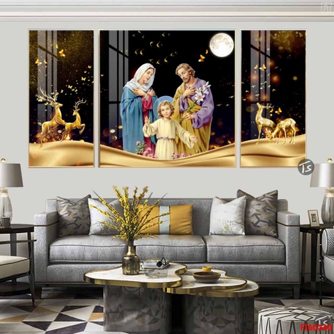 Tranh Hươu Tài Lộc | Tranh Ngọc Việt - Đắk Lắk | Tranh Ngọc Việt - Xưởng Tranh Đẹp Buôn Ma Thuột (BMT) DakLak