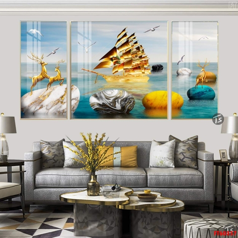 Tranh Thuận Buồm Xuôi Gió | Tranh Ngọc Việt - Đắk Lắk | Tranh Ngọc Việt - Xưởng Tranh Đẹp Buôn Ma Thuột (BMT) DakLak