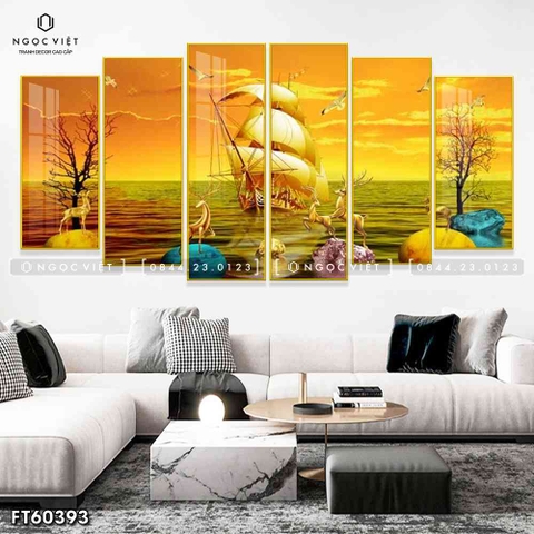 Bộ 6 Tranh Mới Đẹp | Tranh Ngọc Việt - Đắk Lắk | Tranh Ngọc Việt - Xưởng Tranh Đẹp Buôn Ma Thuột (BMT) DakLak