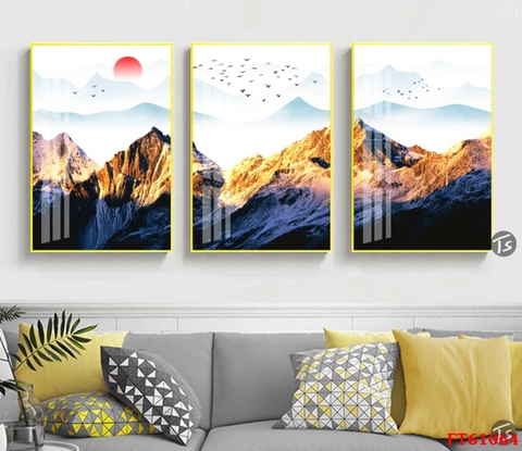 Tranh Phonh Cảnh Núi | Tranh Ngọc Việt - Đắk Lắk | Tranh Ngọc Việt - Xưởng Tranh Đẹp Buôn Ma Thuột (BMT) DakLak