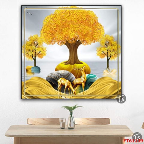 Tranh Cây Kim Tiền | Tranh Ngọc Việt - Đắk Lắk | Tranh Ngọc Việt - Xưởng Tranh Đẹp Buôn Ma Thuột (BMT) DakLak