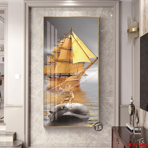 Tranh Thuận Buồm Xuôi Gió | Tranh Ngọc Việt - Đắk Lắk | Tranh Ngọc Việt - Xưởng Tranh Đẹp Buôn Ma Thuột (BMT) DakLak