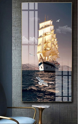 Tranh Thuận Buồm Xuôi Gió | Tranh Ngọc Việt - Đắk Lắk | Tranh Ngọc Việt - Xưởng Tranh Đẹp Buôn Ma Thuột (BMT) DakLak