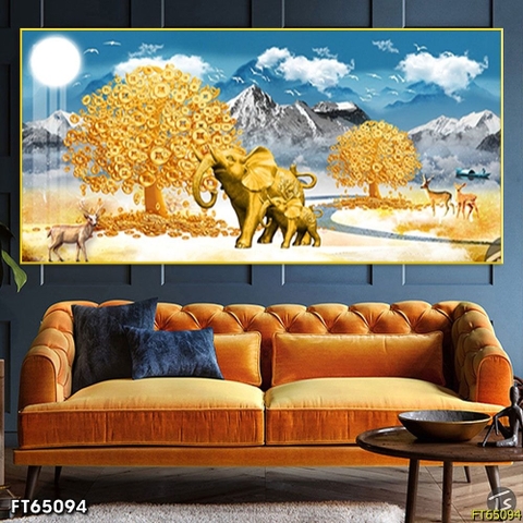 Tranh Cây Kim Tiền | Tranh Ngọc Việt - Đắk Lắk | Tranh Ngọc Việt - Xưởng Tranh Đẹp Buôn Ma Thuột (BMT) DakLak