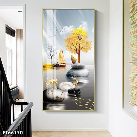 Tranh Hành Lang - Lối Vào Đẹp | Tranh Ngọc Việt - Đắk Lắk | Tranh Ngọc Việt - Xưởng Tranh Đẹp Buôn Ma Thuột (BMT) DakLak