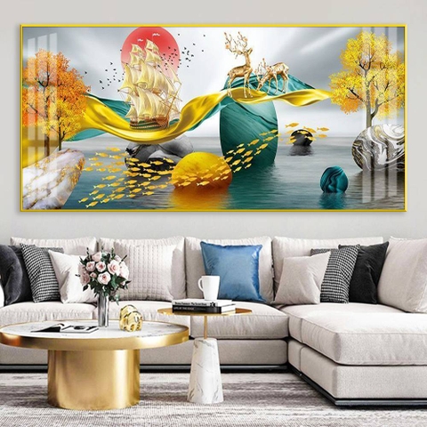 Tranh Khổ Lớn Đẹp, Sang | Tranh Ngọc Việt - Đắk Lắk | Tranh Ngọc Việt - Xưởng Tranh Đẹp Buôn Ma Thuột (BMT) DakLak