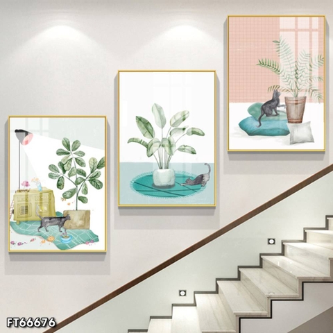Tranh Cầu Thang Đẹp, Sang Trọng | Tranh Ngọc Việt DakLak | Tranh Ngọc Việt - Xưởng Tranh Đẹp Buôn Ma Thuột (BMT) DakLak
