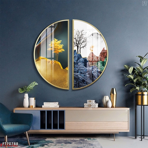 Tranh Bán Nguyệt Mới | Tranh Ngọc Việt - Đắk Lắk | Tranh Ngọc Việt - Xưởng Tranh Đẹp Buôn Ma Thuột (BMT) DakLak