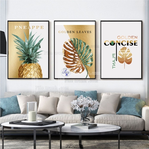 Tranh Lá Cây Nhiệt Đới | Tranh Ngọc Việt - Đắk Lắk | Tranh Ngọc Việt - Xưởng Tranh Đẹp Buôn Ma Thuột (BMT) DakLak