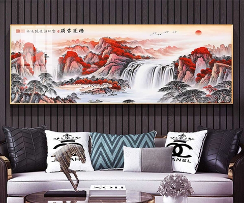 Tranh Thủy Mặc Trung Hoa | Tranh Ngọc Việt - Đắk Lắk | Tranh Ngọc Việt - Xưởng Tranh Đẹp Buôn Ma Thuột (BMT) DakLak