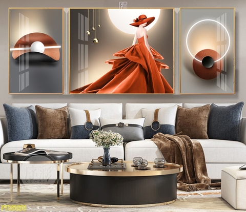 Tranh Cô Gái - Đẹp, Sang | Tranh Ngọc Việt - Đắk Lắk | Tranh Ngọc Việt - Xưởng Tranh Đẹp Buôn Ma Thuột (BMT) DakLak