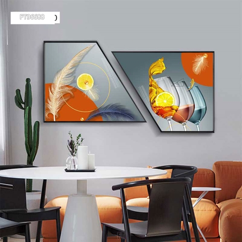 Bộ 2 Tranh Chéo Khuyết | Tranh Ngọc Việt - Đắk Lắk | Tranh Ngọc Việt - Xưởng Tranh Đẹp Buôn Ma Thuột (BMT) DakLak