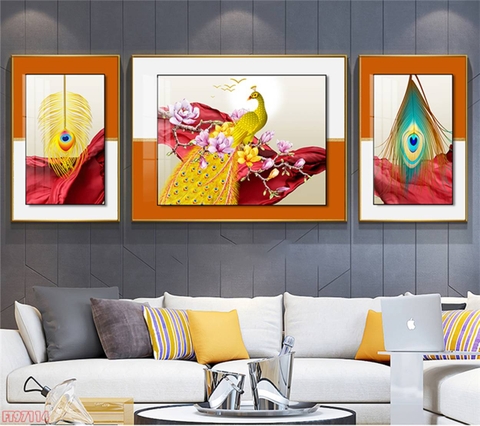 Tranh Chim Công Đẹp | Tranh Ngọc Việt - Đắk Lắk | Tranh Ngọc Việt - Xưởng Tranh Đẹp Buôn Ma Thuột (BMT) DakLak