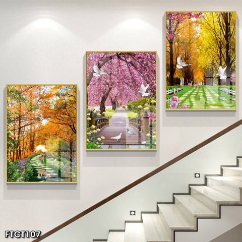 Tranh Cầu Thang Đẹp, Sang Trọng | Tranh Ngọc Việt DakLak | Tranh Ngọc Việt - Xưởng Tranh Đẹp Buôn Ma Thuột (BMT) DakLak