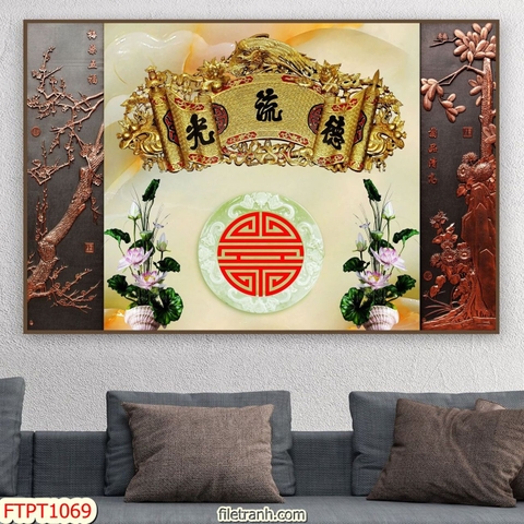 Tranh Phòng Thờ Đẹp, Sang | Tranh Ngọc Việt - Đắk Lắk | Tranh Ngọc Việt - Xưởng Tranh Đẹp Buôn Ma Thuột (BMT) DakLak