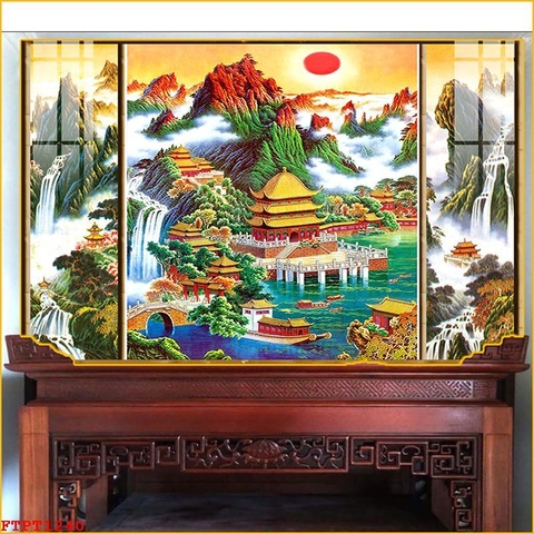 Tranh Phòng Thờ Đẹp, Sang | Tranh Ngọc Việt - Đắk Lắk | Tranh Ngọc Việt - Xưởng Tranh Đẹp Buôn Ma Thuột (BMT) DakLak