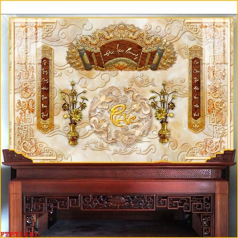 Tranh Phòng Thờ Đẹp, Sang | Tranh Ngọc Việt - Đắk Lắk | Tranh Ngọc Việt - Xưởng Tranh Đẹp Buôn Ma Thuột (BMT) DakLak