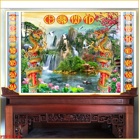 Tranh Phòng Thờ Đẹp, Sang | Tranh Ngọc Việt - Đắk Lắk | Tranh Ngọc Việt - Xưởng Tranh Đẹp Buôn Ma Thuột (BMT) DakLak