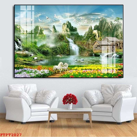 Tranh Phong Cảnh Thiên Nhiên | Tranh Ngọc Việt - Đắk Lắk | Tranh Ngọc Việt - Xưởng Tranh Đẹp Buôn Ma Thuột (BMT) DakLak